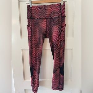 Lululemon Pace Rival Crop - Seawheeze 2020 edition (Sz 4)